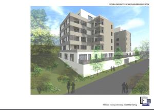 Mirna - vizualizacija novih blokov, avtor Formalle, vir Obcina Mirna